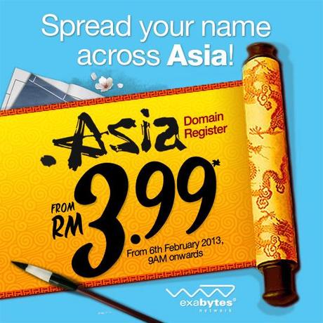 blog asia domain Exabytes Network Asia Domain Promotion