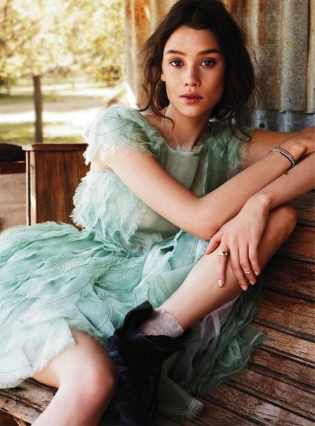 Astrid Berges-Frisbey by Nicole Bentley for Marie Claire Australia March 2013  3