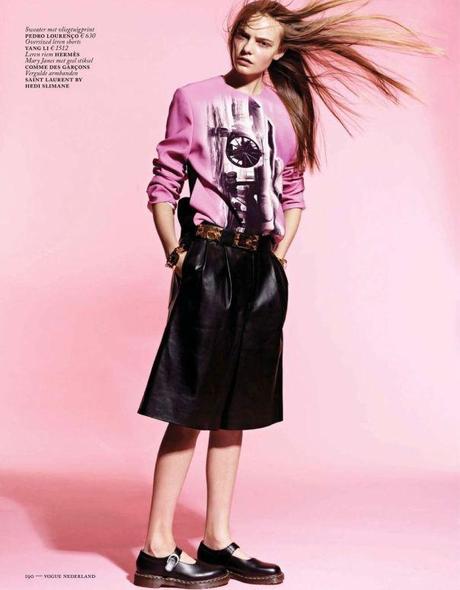 Nimue Smit by Jan Welters for Vogue Netherlands March 2013 4