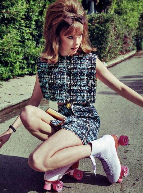 Edie Campbell by Sebastian Kim for Vogue Germany March 2013 5