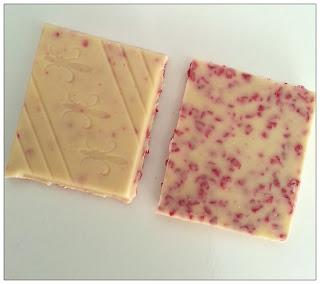 Sainsbury's Taste The Difference Swiss Fairtrade White Chocolate With Raspberry
