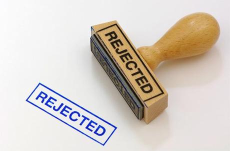 On rejection.