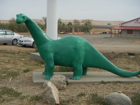 Green Dinosaur Sinclair Gas