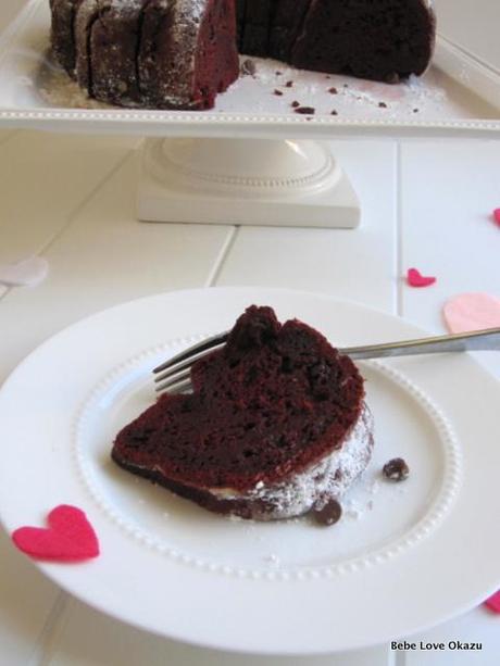 Red Velvet Choco Chip Bundt Cake - 2