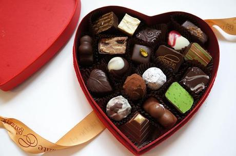 valentine's day chocolate