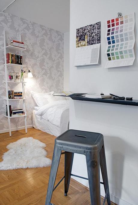 Small Swedish Apartment Exhibiting Charming Design Details 8