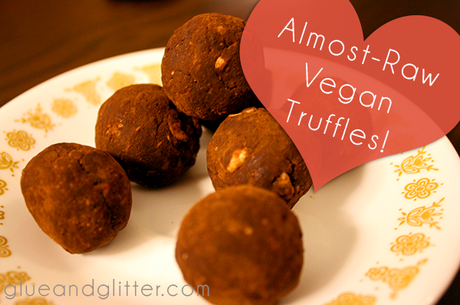 Valentines Day Vegan Truffles