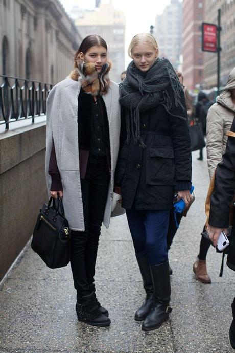 Street Style during NY Fashion Week