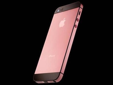 Pink iPhone 5 unveiled by Amosu Couture ($2,350)
