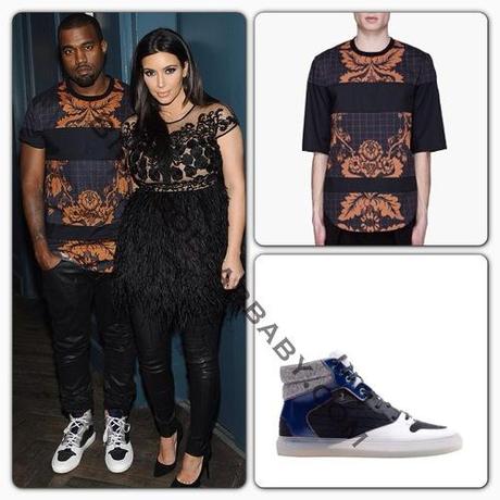 Celeb Style: Kanye West spotted at the Topshop opening party at...
