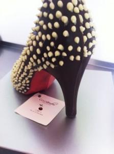 high heels made of chocolate