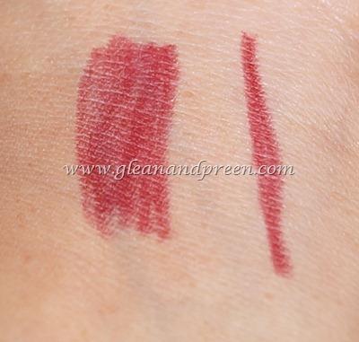 Tips n Toes Lip Pencil Swatch