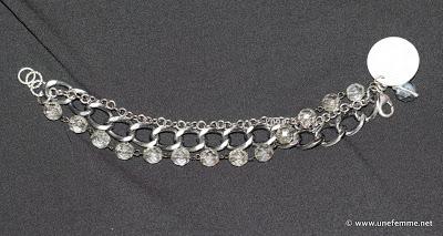 bracelet with Czech glass beads