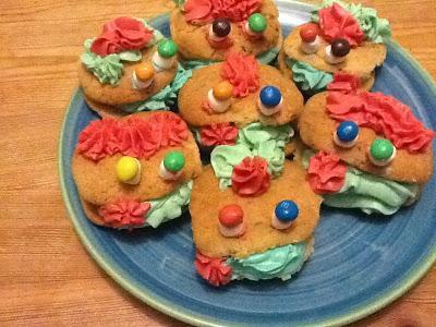 Halloween monster cookies