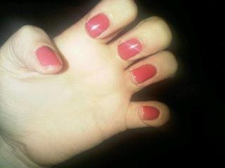 Shellac nails