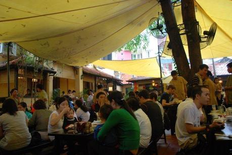 Communal Dining in Hanoi, Vietnam