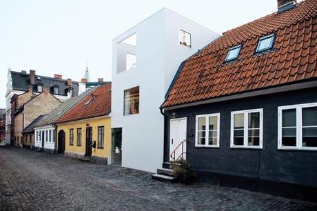 the town house exterior 