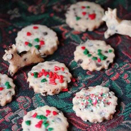 Vegan Chocolate Chip Shortbread