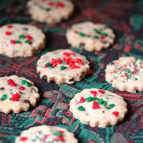 Vegan Chocolate Chip Shortbread