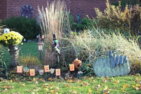 Halloween Outside the House