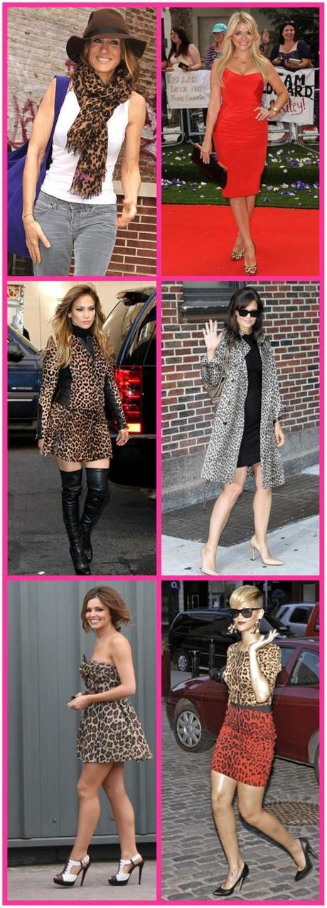 fashion trend leopard print cheryl rihanna katie holmes jennifer lopes sjp sarah jessica parker