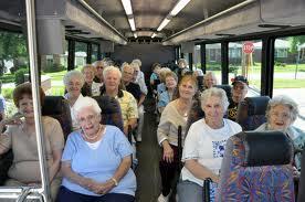 seniors on a bus