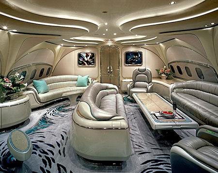 15 Incredible Luxury Jet Interiors