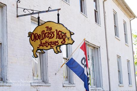 The Olde Brass Hog Antiques: Centerville, Indiana 