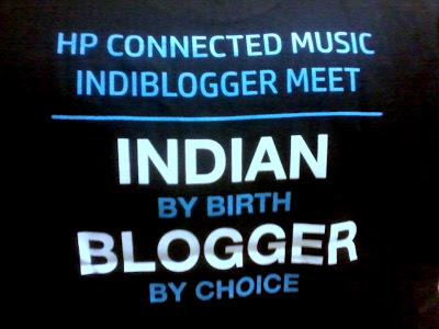 My first IndiBlogger Meet