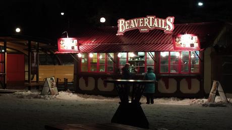 BeaverTails shop on the Rideau Canal - Winterlude - Ottawa