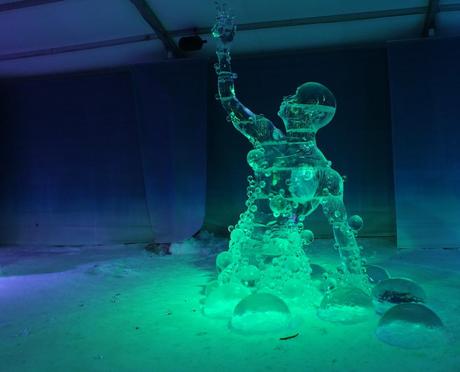 Senses - ice sculpture - Winterlude - Canada