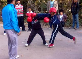 Winter Coaching Camp for Football and Boxing concludes at Central Pandam