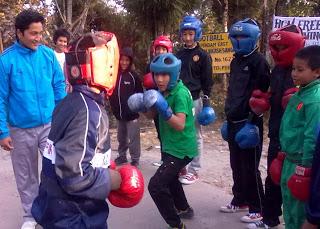 Winter Coaching Camp for Football and Boxing concludes at Central Pandam