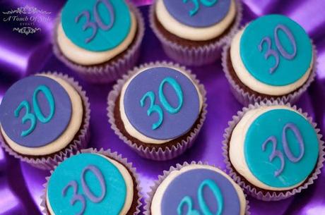 Purple and Teal 30th Birthday by A Touch of Style Events.