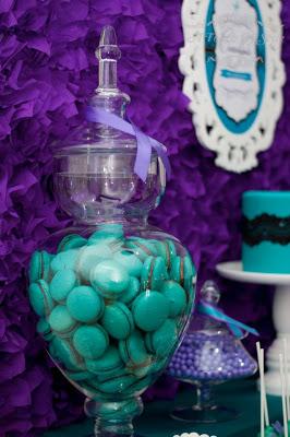 Purple and Teal 30th Birthday by A Touch of Style Events.