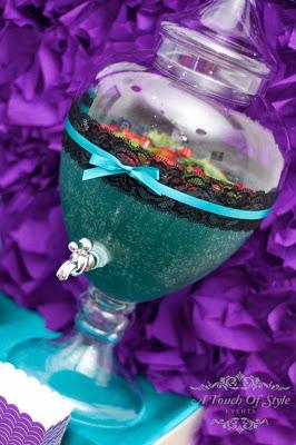 Purple and Teal 30th Birthday by A Touch of Style Events.