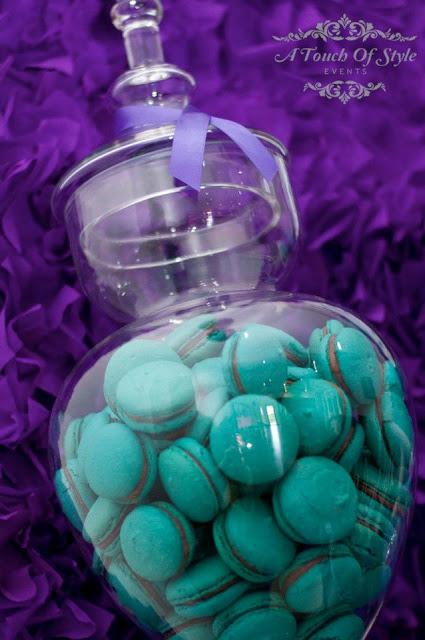 Purple and Teal 30th Birthday by A Touch of Style Events.