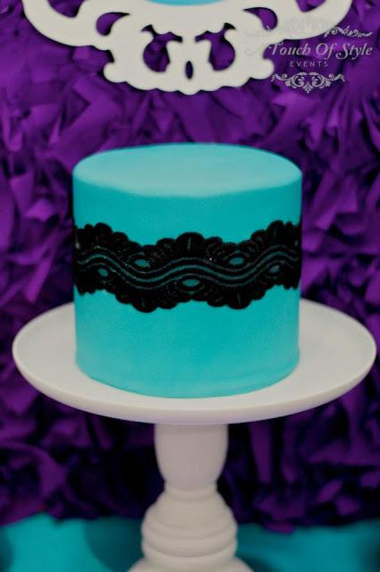 Purple and Teal 30th Birthday by A Touch of Style Events.