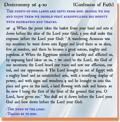 [Word of God] Confession of Faith