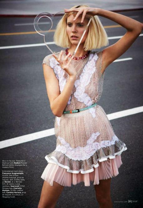 Alison Nix by Serge Leblon for Elle US March 2013 2