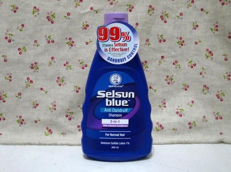 Review: Selsun Blue Anti-dandruff shampoo