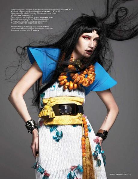 Eugenia Volodina by Ishi for Vogue Nederland March 2013 3