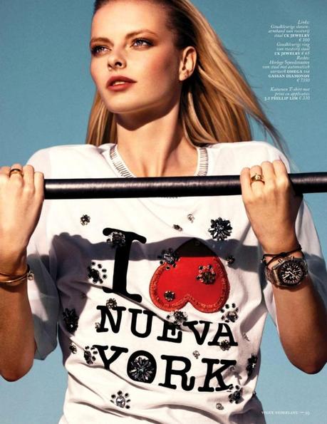 Elza Luijendijk by Nico for Vogue Nederland March 2013 2