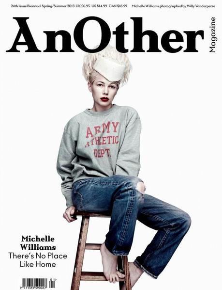 Covers- Michelle Williams by Willy Vanderperre for Another Magazine Spring 2013