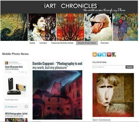 iArt chronicles feature