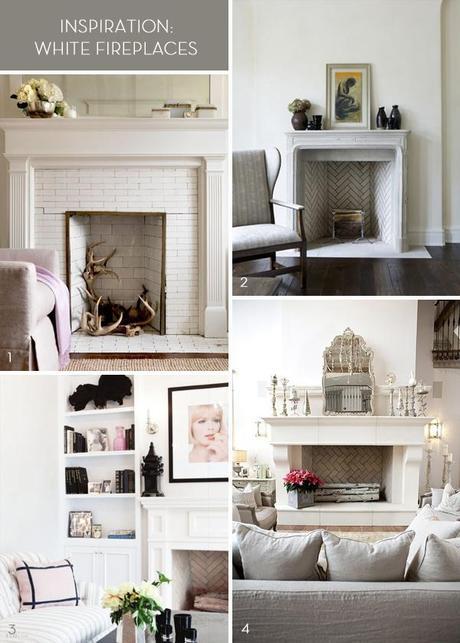 White_fireplaces
