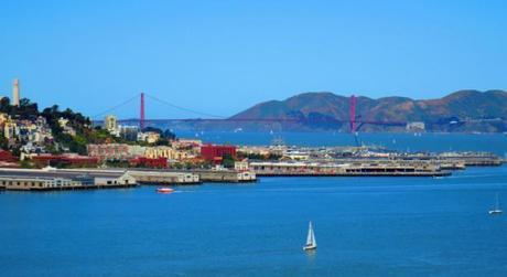San Francisco? You can’t get there from here GG Bridge from Bay Bridge