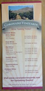 Coronado Vineyards Review - Arizona