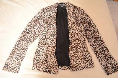 leopard jacket, forever 21