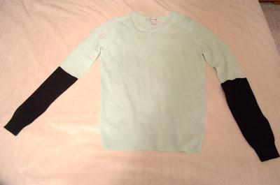 mint sweater, forever 21